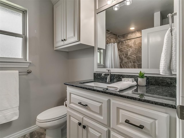 12917 Treemont Ln, Oklahoma City, OK 73142 - full bathroom with vanity and a tile shower