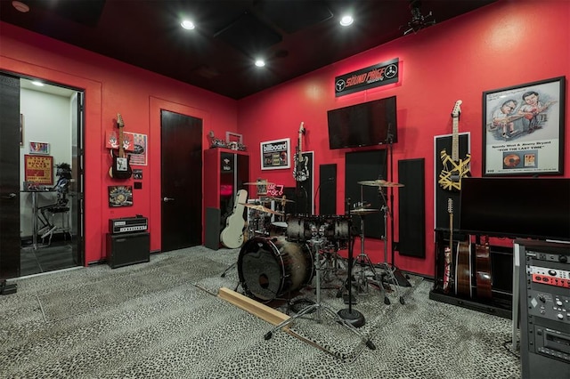 3617 Stagmoor Rd, Edmond, OK 73034 - game room featuring recessed lighting