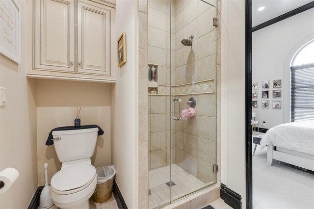 3617 Stagmoor Rd, Edmond, OK 73034 - ensuite bathroom featuring a stall shower