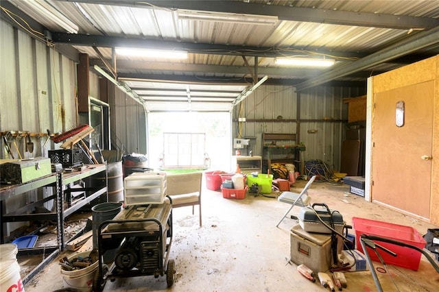 1383 N Peebly Rd, Choctaw, OK 73020 - view of garage