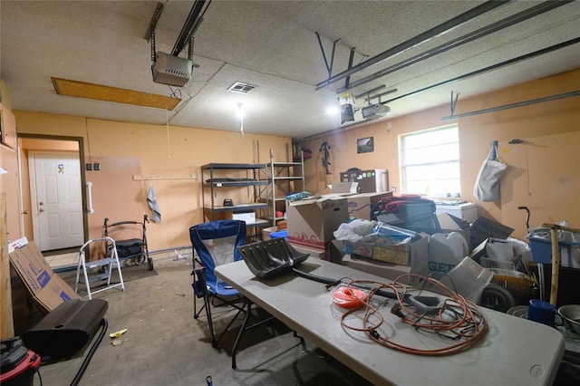 1383 N Peebly Rd, Choctaw, OK 73020 - garage with a garage door opener
