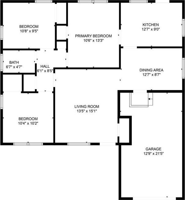 3012 NW 67th St, Oklahoma City, OK 73116 - view of room layout