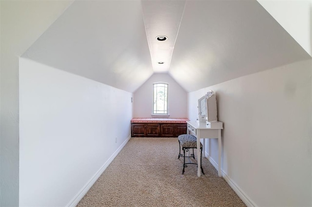 4417 Man O War Dr, Edmond, OK 73025 - bonus room with lofted ceiling and light carpet