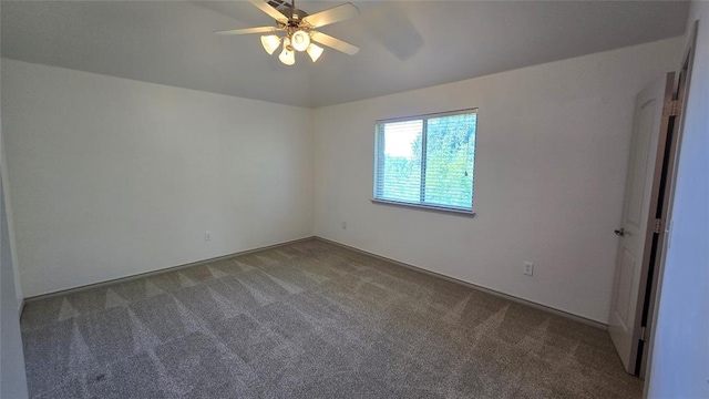 3441 NW 176th St, Edmond, OK 73012 - carpeted spare room featuring ceiling fan