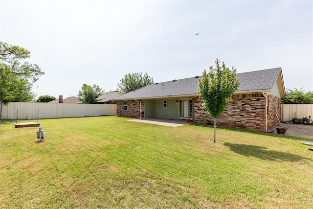 2309 Morning Glory Dr, Oklahoma City, OK 73159 - view of yard featuring a patio