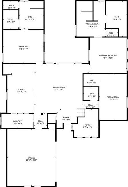 17333 Shadow Hawk Ln, Edmond, OK 73012 - view of home floor plan