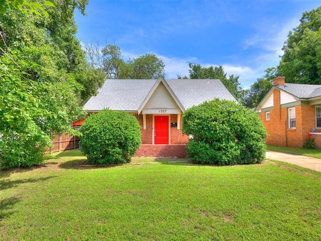 1527 NW 43rd St, Oklahoma City, OK 73118 - view of front of property featuring brick siding