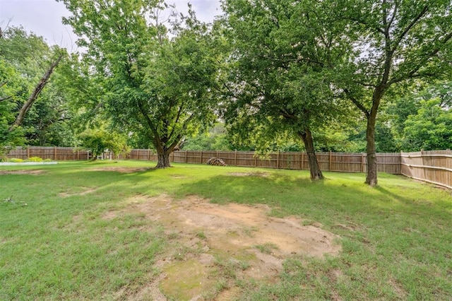 300 S Davidson Rd, Midwest City, OK 73130 - view of fenced backyard