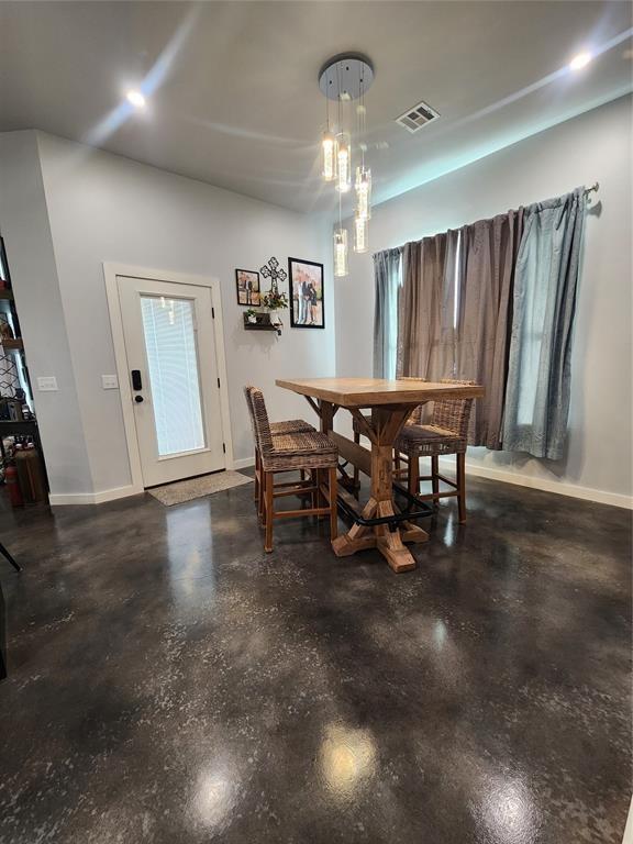 26784 Stirrup Ct, Blanchard, OK 73010 - dining space with baseboards