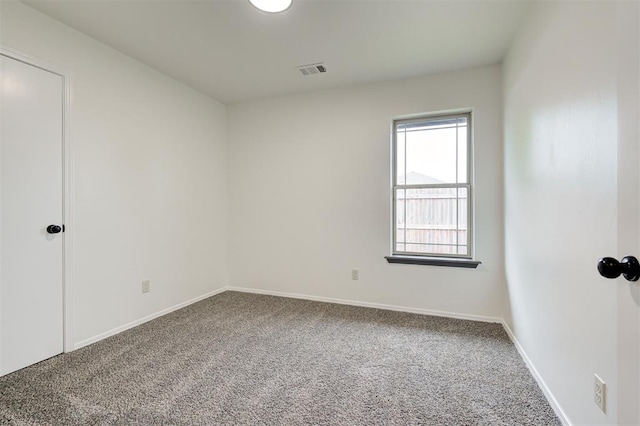 11116 SW 37th St, Mustang, OK 73064 - carpeted spare room featuring baseboards