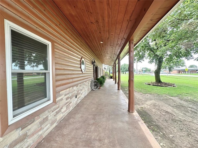 17701 S Rock Creek Rd, Shawnee, OK 74801 - view of patio