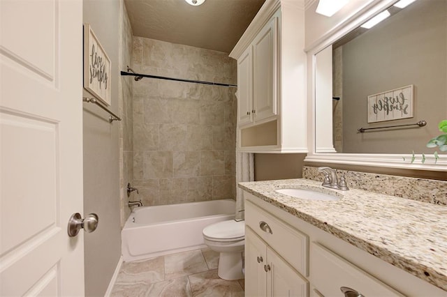 2473 Vellano Ln, Edmond, OK 73034 - full bath featuring vanity and tub / shower combination
