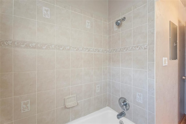 1317 Sue Ln, Choctaw, OK 73020 - full bathroom featuring bathtub / shower combination