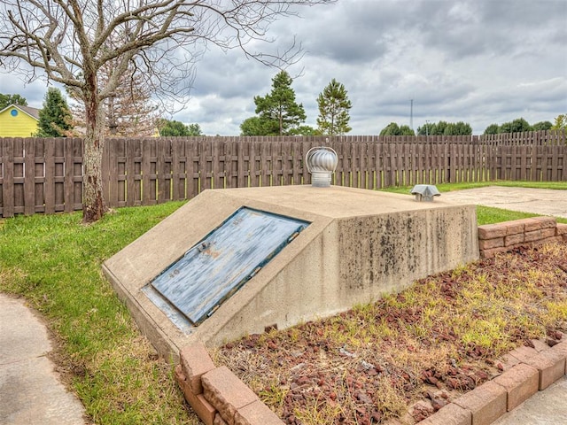 975 Garden Rd, Tuttle, OK 73089 - entry to storm shelter
