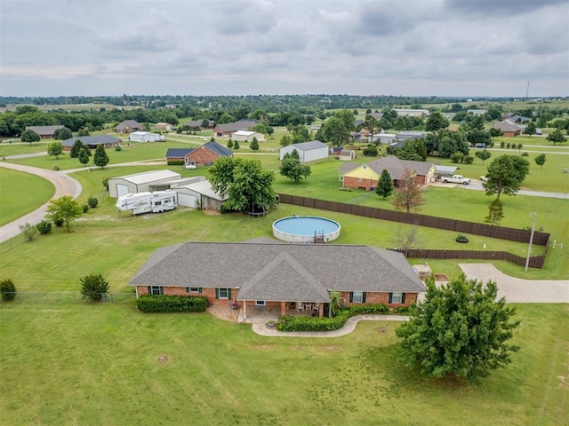 975 Garden Rd, Tuttle, OK 73089 - view from above of property