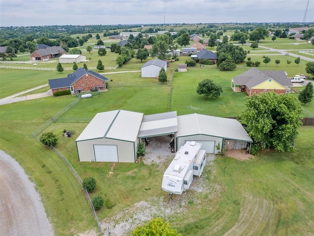 975 Garden Rd, Tuttle, OK 73089 - view from above of property