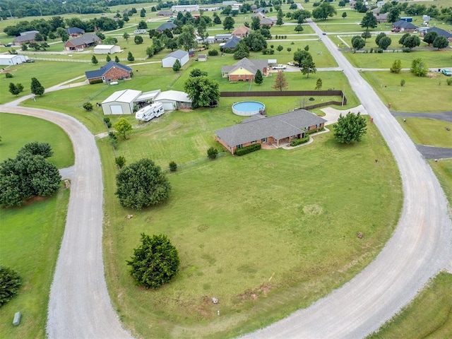 975 Garden Rd, Tuttle, OK 73089 - drone / aerial view