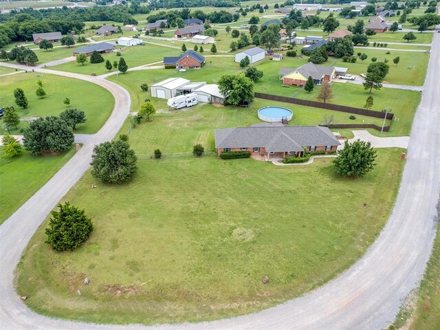 975 Garden Rd, Tuttle, OK 73089 - aerial view of property and surrounding area