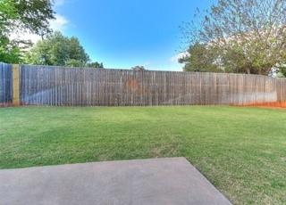 801 Belle Air Ave, Edmond, OK 73013 - view of fenced backyard