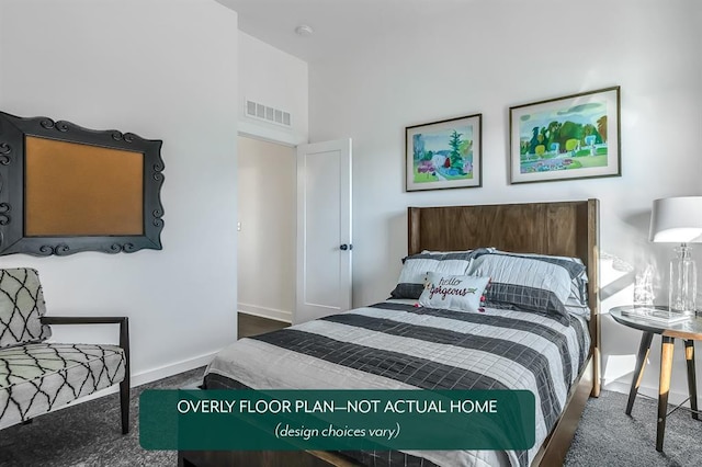 1420 SW 160th St, Moore, OK 73170 - carpeted bedroom featuring baseboards