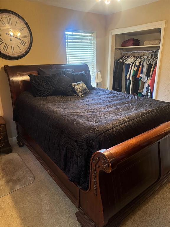 4306 NW Williams Ave, Lawton, OK 73505 - bedroom with carpet flooring and a closet
