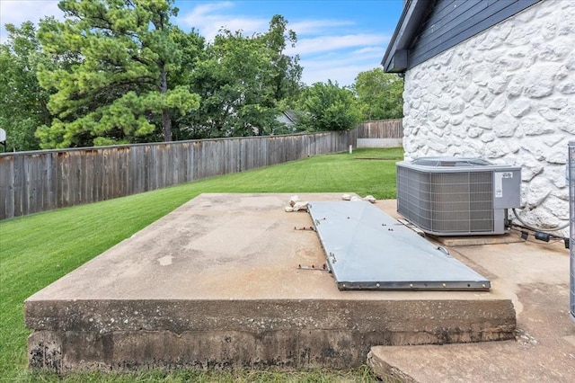 1205 Shalamar Rd, Edmond, OK 73013 - view of storm shelter featuring a fenced backyard