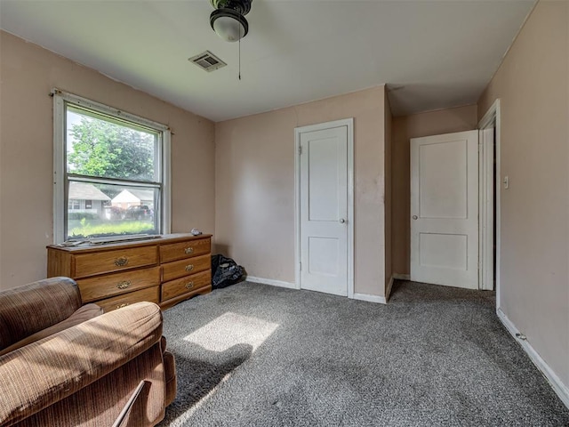 109 E Northrup Dr, Oklahoma City, OK 73110 - sitting room featuring carpet and baseboards