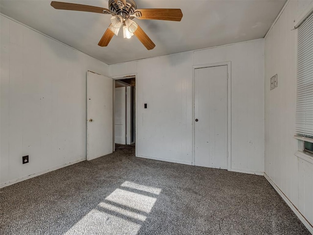 109 E Northrup Dr, Oklahoma City, OK 73110 - unfurnished bedroom with carpet floors and ceiling fan