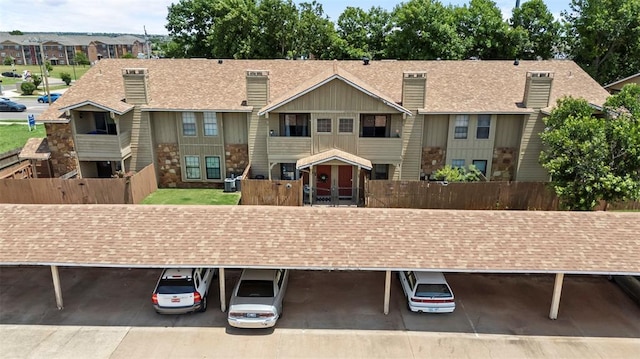 14405 N Pennsylvania Ave Unit 6D, Oklahoma City, OK 73134 - view of building exterior featuring covered parking