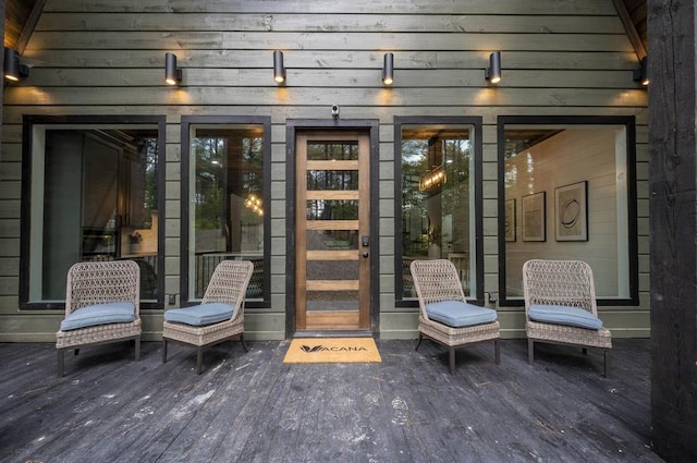 316 Triton Trl, Broken Bow, OK 74728 - view of wooden deck