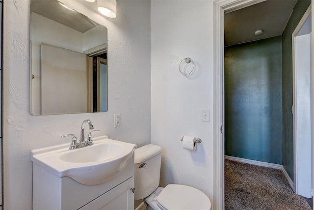 3208 NW 47th St, Oklahoma City, OK 73112 - half bath with toilet and vanity