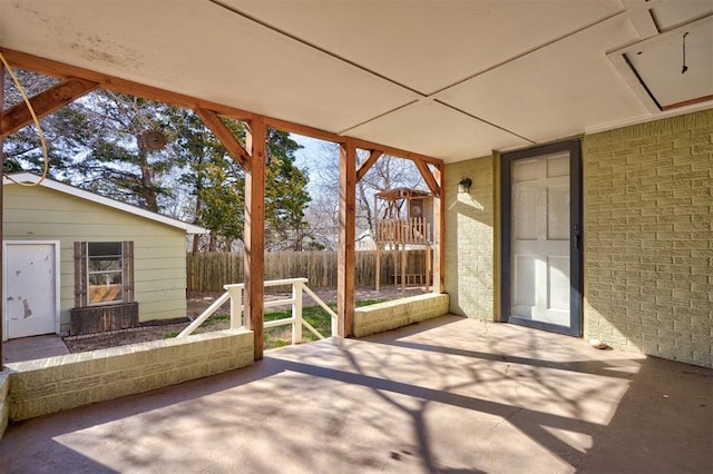 3208 NW 47th St, Oklahoma City, OK 73112 - view of patio