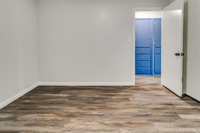 5309 S Blackwelder Ave, Oklahoma City, OK 73119 - spare room with wood finished floors