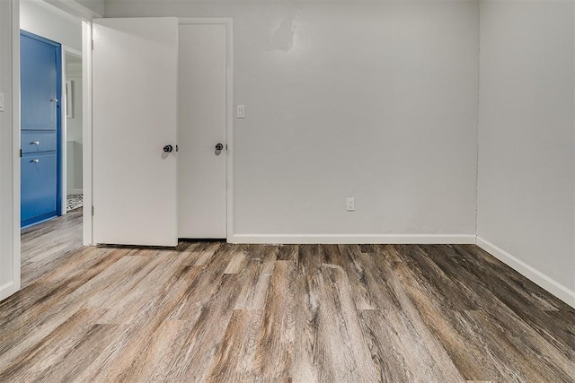5309 S Blackwelder Ave, Oklahoma City, OK 73119 - unfurnished room featuring wood finished floors and baseboards