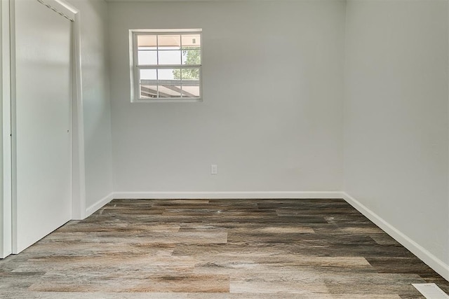 5309 S Blackwelder Ave, Oklahoma City, OK 73119 - spare room with wood finished floors and baseboards
