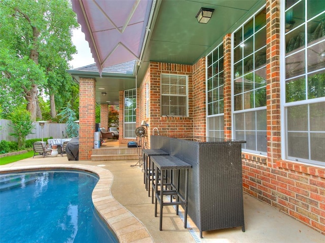 4304 Riders Mark, Edmond, OK 73025 - view of pool featuring a patio