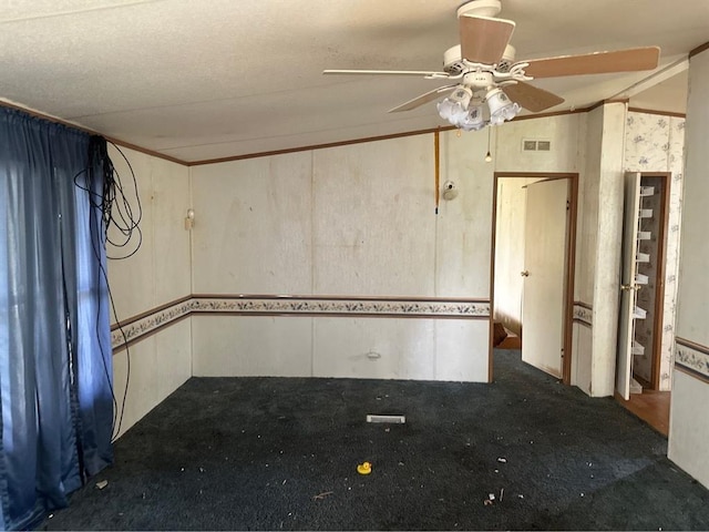 1194 County Street 2955 St, Tuttle, OK 73089 - spare room with carpet floors and a ceiling fan
