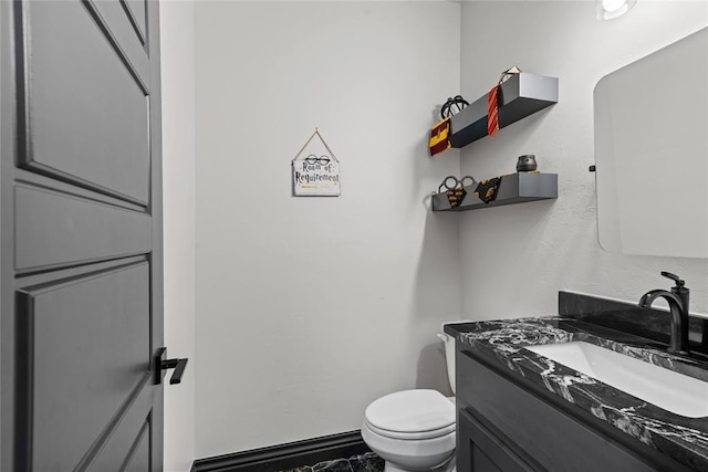 1031 Colonial Ave, Tuttle, OK 73089 - half bath with vanity and toilet