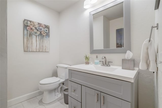 15700 N Western Ave, Edmond, OK 73013 - bathroom with vanity and tile patterned flooring