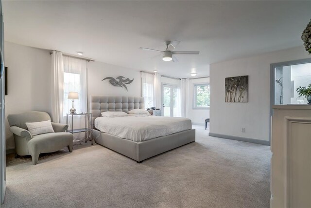 15700 N Western Ave, Edmond, OK 73013 - bedroom with carpet and ceiling fan
