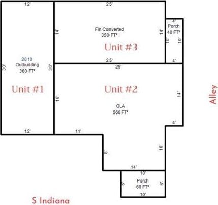2904 S Indiana Ave, Oklahoma City, OK 73108 - view of floor plan / room layout