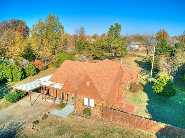 5905 NW 50th St, Oklahoma City, OK 73122 - aerial view of property and surrounding area