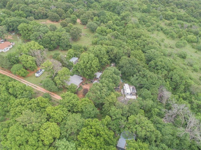 17856 Beechnut Ln, Alex, OK 73003 - aerial overview of property's location featuring a forest