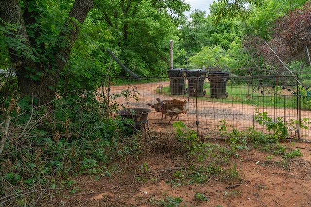 17856 Beechnut Ln, Alex, OK 73003 - view of yard featuring exterior structure and an outbuilding