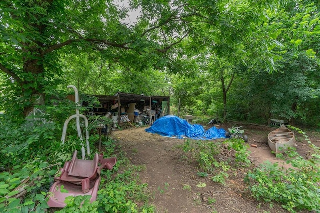 17856 Beechnut Ln, Alex, OK 73003 - view of yard