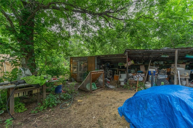 17856 Beechnut Ln, Alex, OK 73003 - view of yard