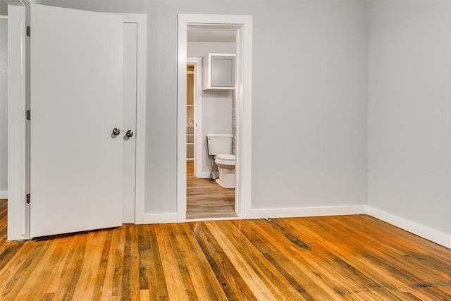 1617 SW 31st St, Oklahoma City, OK 73119 - unfurnished bedroom featuring wood finished floors and a closet