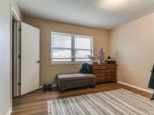401 NW 120th St, Oklahoma City, OK 73114 - bedroom featuring wood finished floors and baseboards