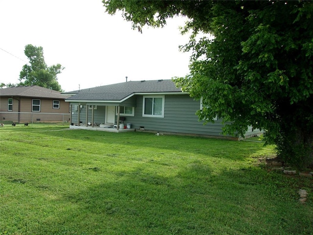 3018 N Beard Ave, Shawnee, OK 74804 - back of house with roof with shingles