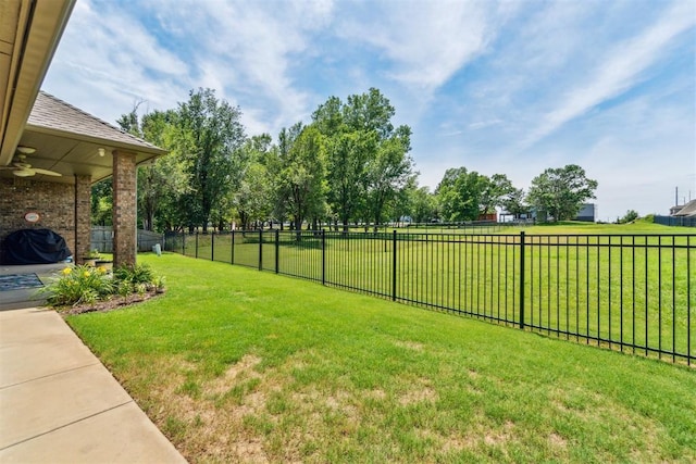12409 Gaylon Cir, Oklahoma City, OK 73170 - view of fenced backyard